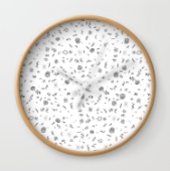 black-and-white-geometrical-pattern-wall-clocks